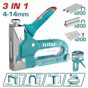 3 IN 1 Staple Gun 4-14mm.