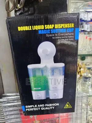 Double Liquid Soap Dispenser