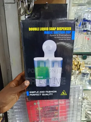 Double Liquid Soap Dispenser