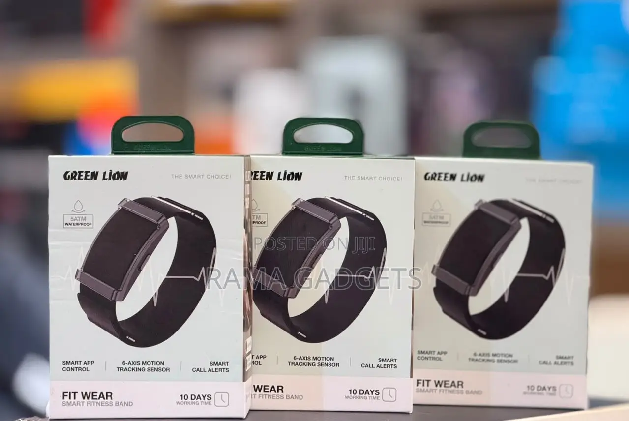 Green Lion Fit Wear Smart Fitness Bands,