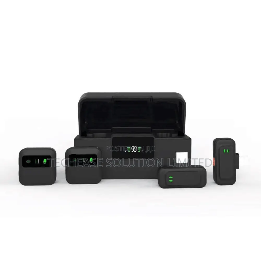 J22 Wireless Lavalier Mic, AI Noise Cancel, Type-C Lightning