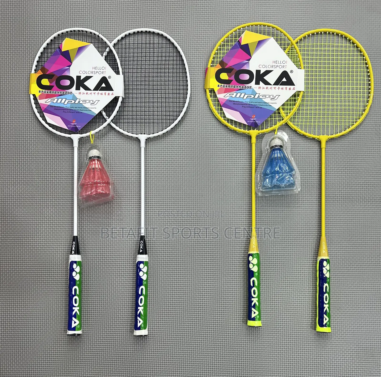 Badminton Racket Coka (Available Different Colors)