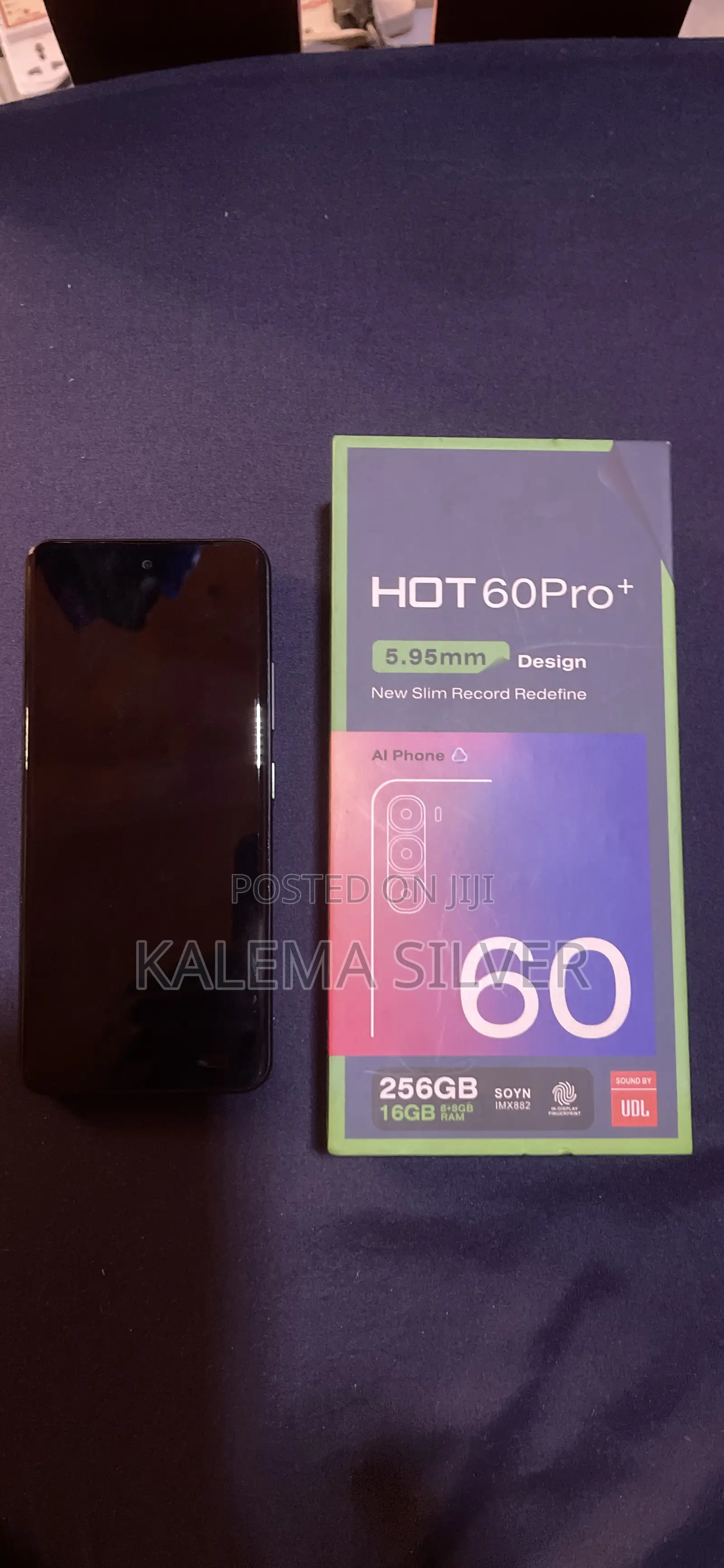 New Infinix Hot 60 Pro+ 256 GB Black