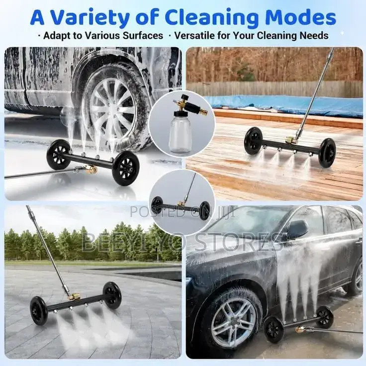 High-Pressure Washer Water Broom / Undercarriage Cleaner.