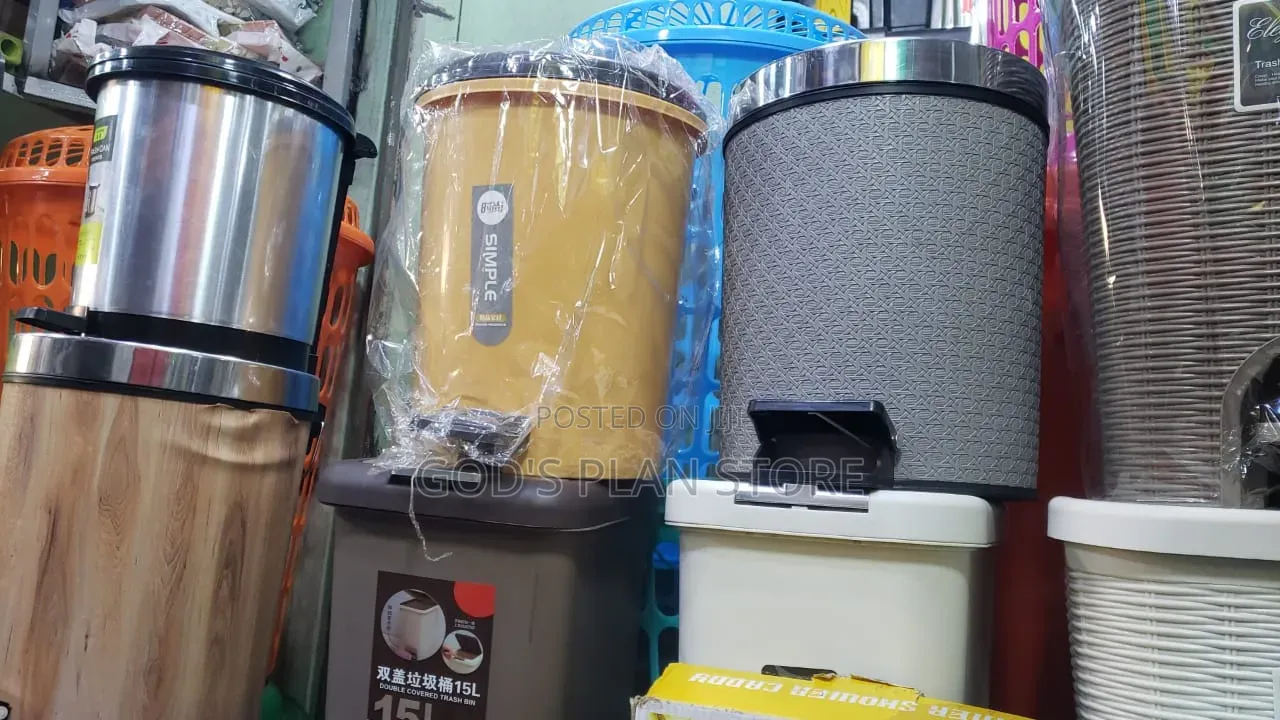 All Types 20litres Plastic Dust Bins Plastic Dust Bins Step On
