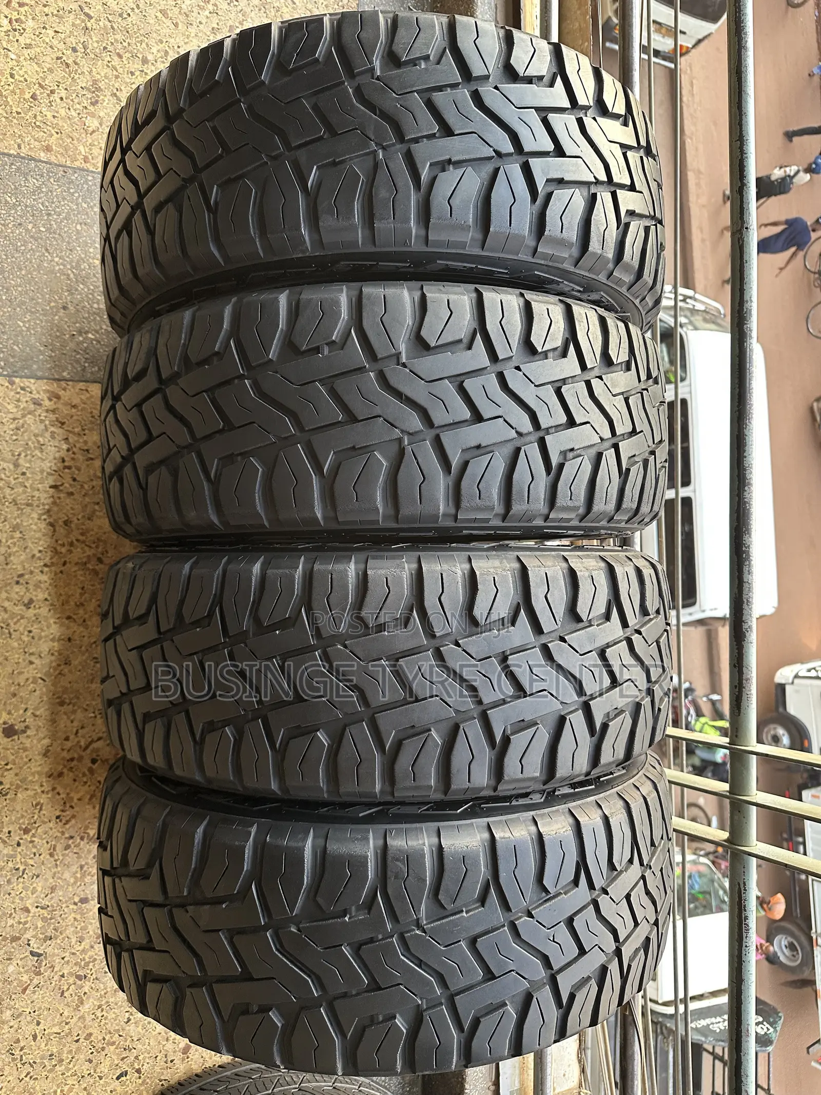 225/55r18 All Terrain a/T Tires Japan Used Good Condition