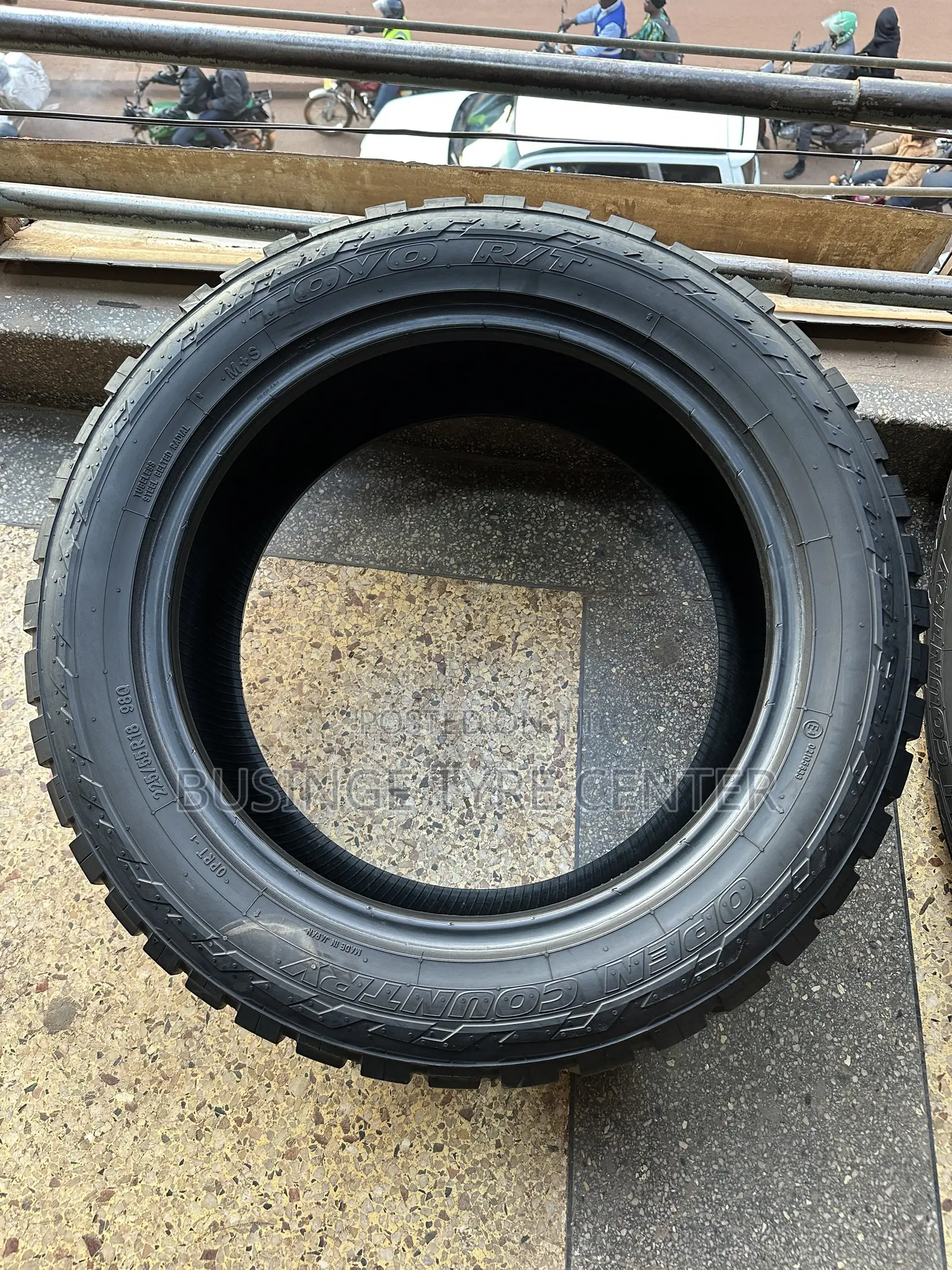 225/55r18 All Terrain a/T Tires Japan Used Good Condition