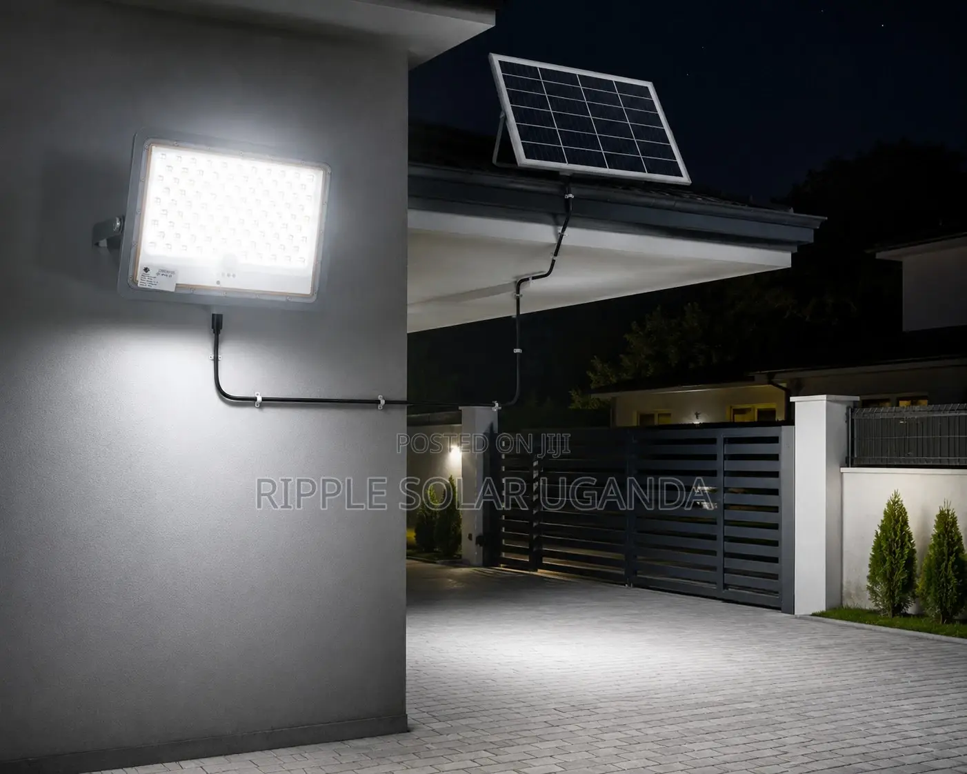 500W Solar Flood Light – Waterproof Security Light