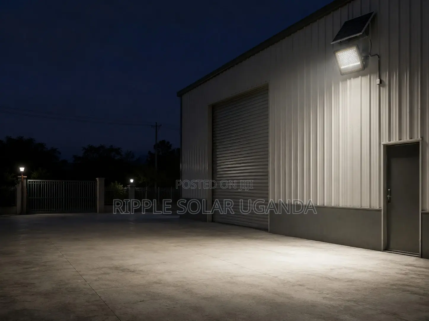 500W Solar Flood Light – Waterproof Security Light