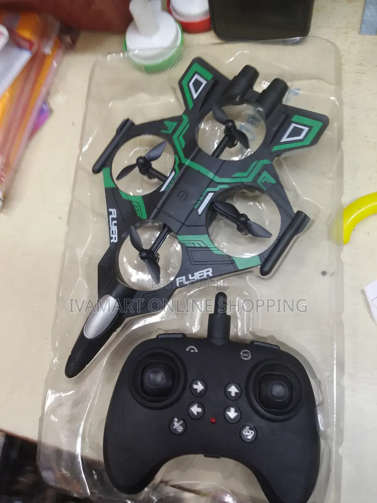 Flying Remote Control Fighter Jet Plane / Drone Toy for Kids