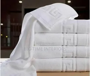 White Cotton Large Greek Towels