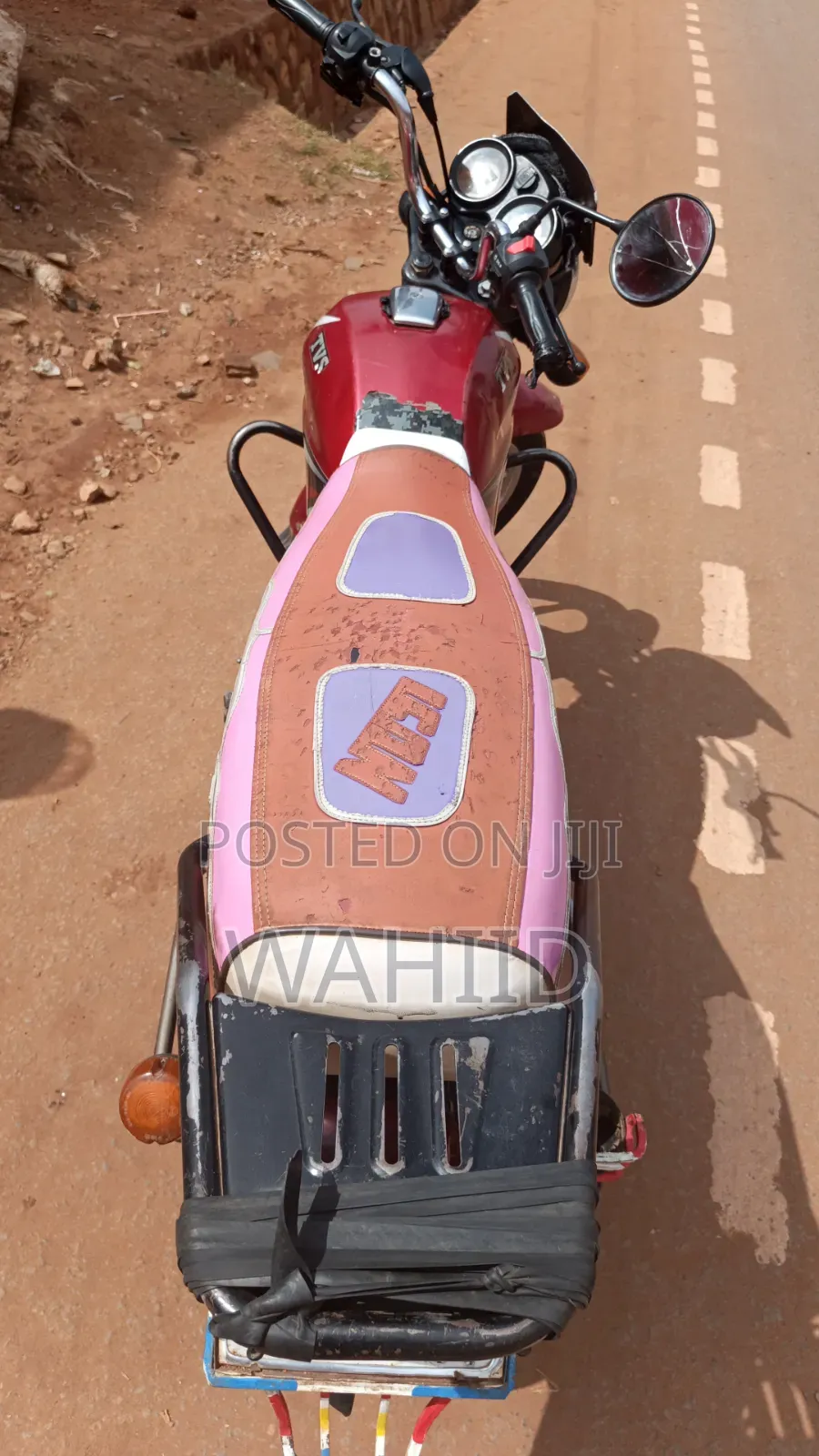 TVS HLX 125 2023 Red