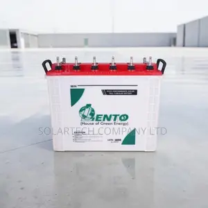 Lento 200Ah Deep Cycle Tall Tubular Battery for Inverters and UPS