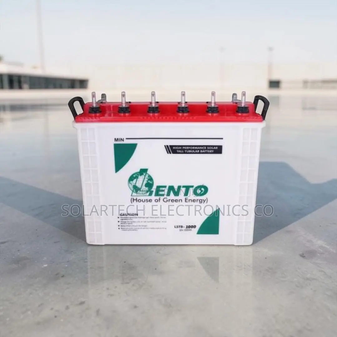 Lento 200Ah Deep Cycle Tall Tubular Battery for Inverters and UPS