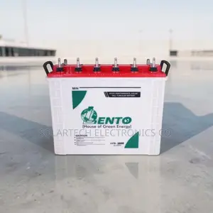 Lento 200Ah Deep Cycle Tall Tubular Battery for Inverters and UPS
