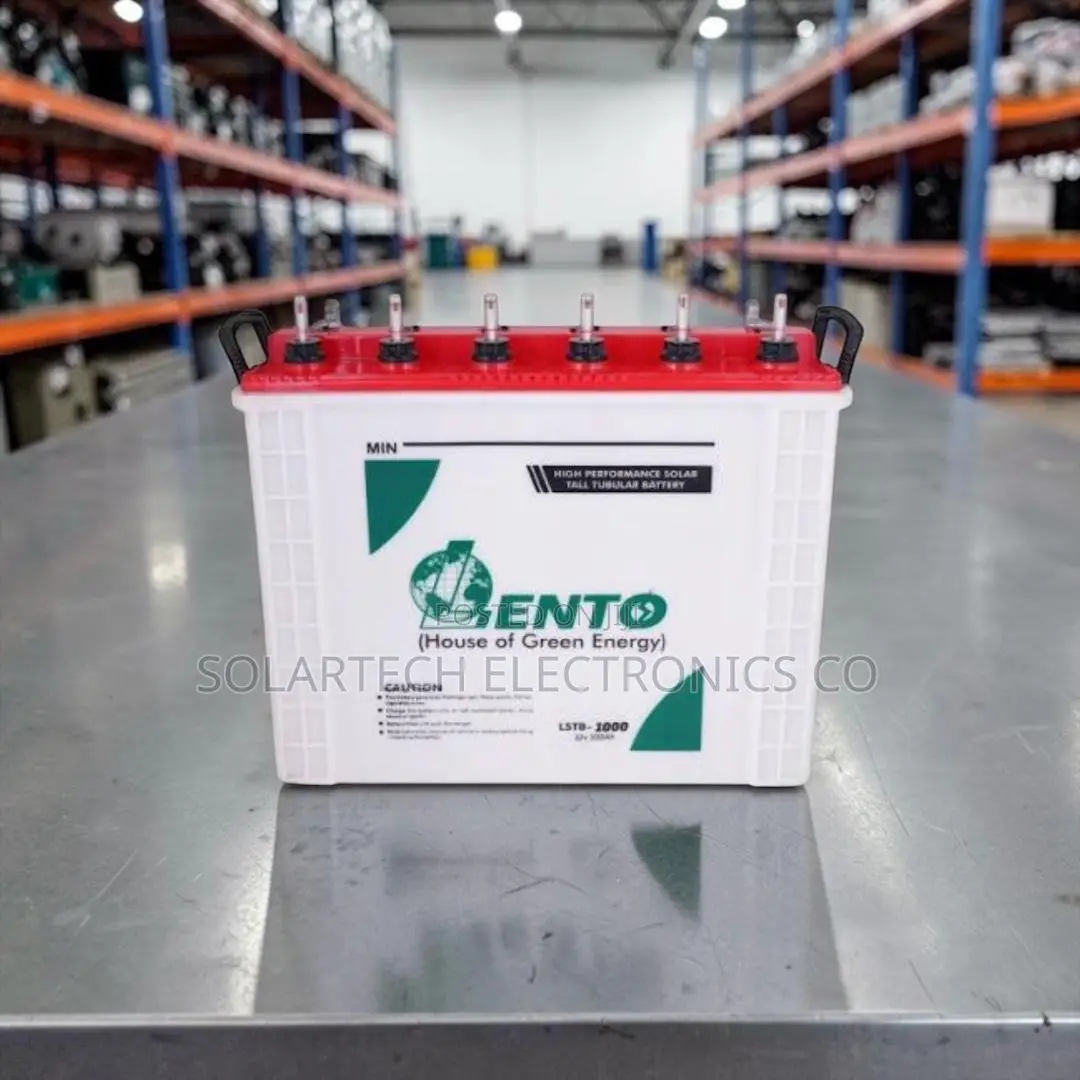 2.4kWh Lento 200Ah Solar Inverter Battery| Long Life Tubular Design