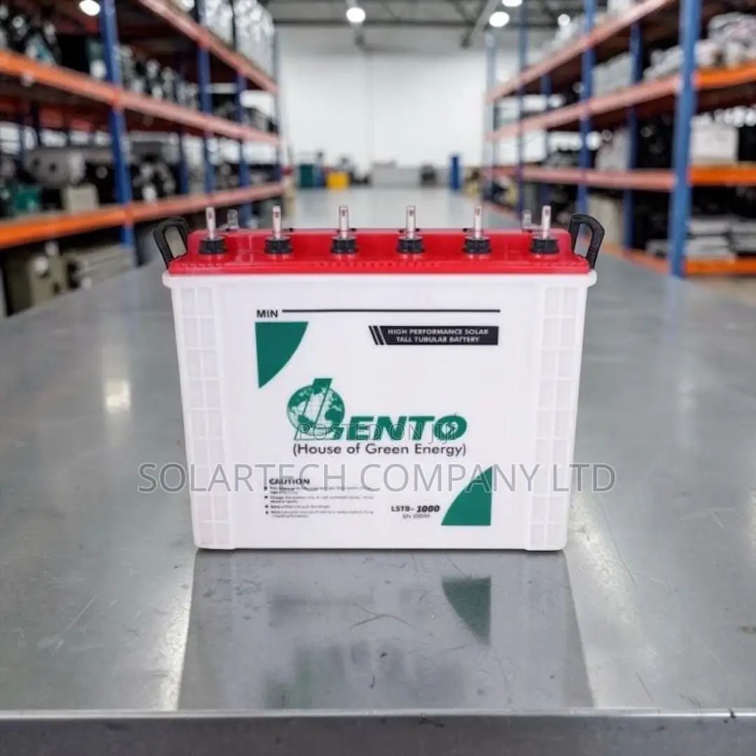 2.4kWh Lento 200Ah Solar Inverter Battery| Long Life Tubular Design