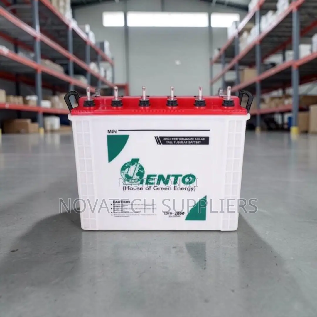 Lento 200Ah 12V Tall Tubular Deep Cycle Solar Inverter Battery