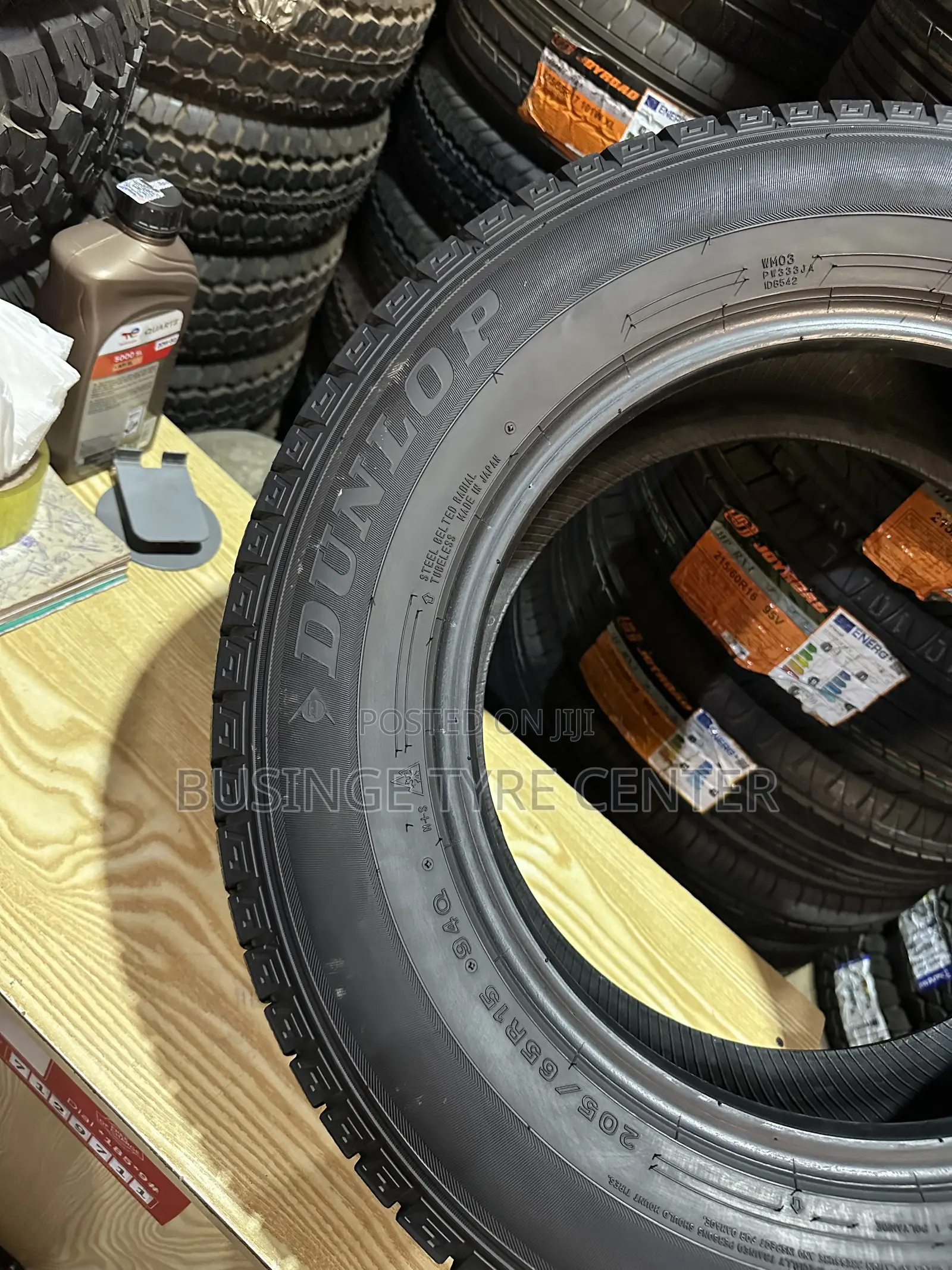 205/65r15 Dunlop Tires Good Condition