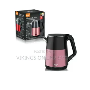 RAF 2.5L Electric Stainless Steel Cordless Kettle Double Layer Tea