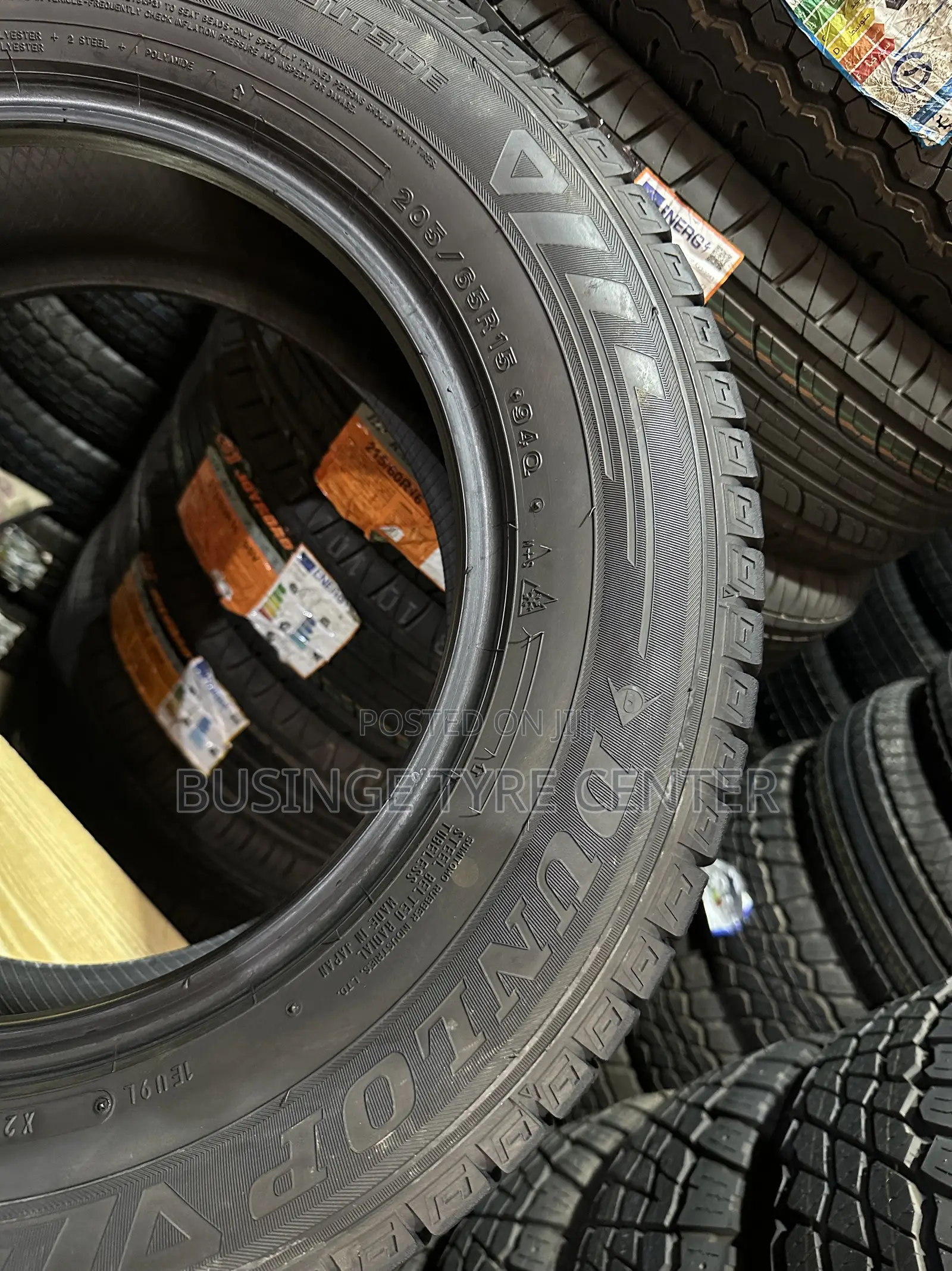 205/65r15 Dunlop Japan Foreign Used Tires Good Condition