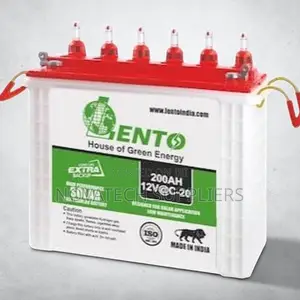 Lento 200Ah Solar Inverter Battery -Flooded Lead-Acid Tall Tubular