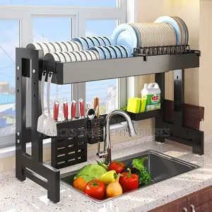 Multi-Functional Over-the-Sink Dish Drying Rack.