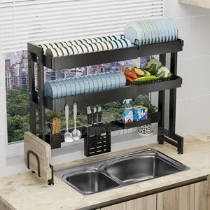 Multi-Functional Over-the-Sink Dish Drying Rack.