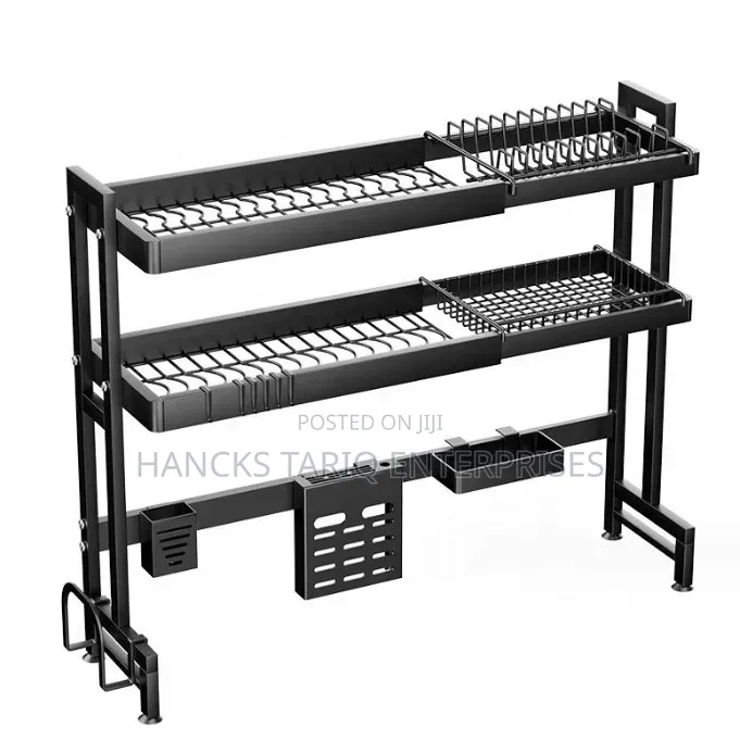 Multi-Functional Over-the-Sink Dish Drying Rack.