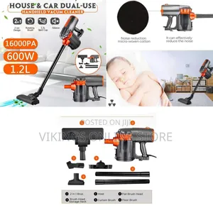 RAF Handheld Dust Collector, 600W 220V Vacuum Cleaner Portable 3 IN 1
