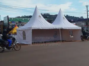 100 Seater Tent Canopy Covering Three Side Flaps