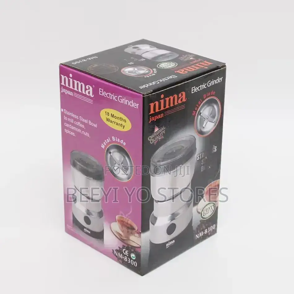 Nima Japan Electric Spice and Coffee Grinder (Model NM-8300).