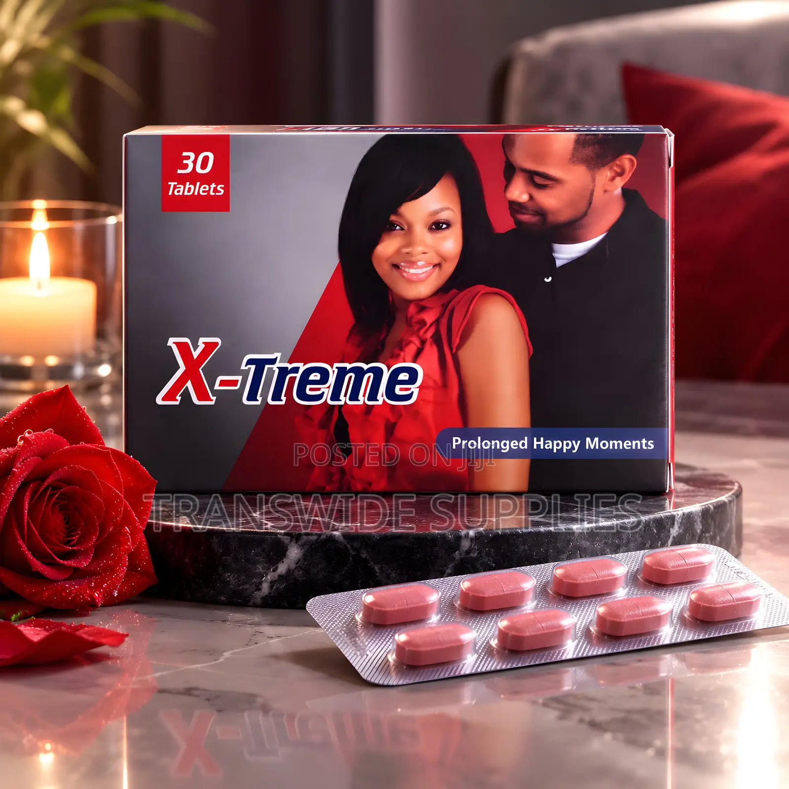 X-Treme Tabs 30s for Prolonged Mens Happy Moments Increase Libido