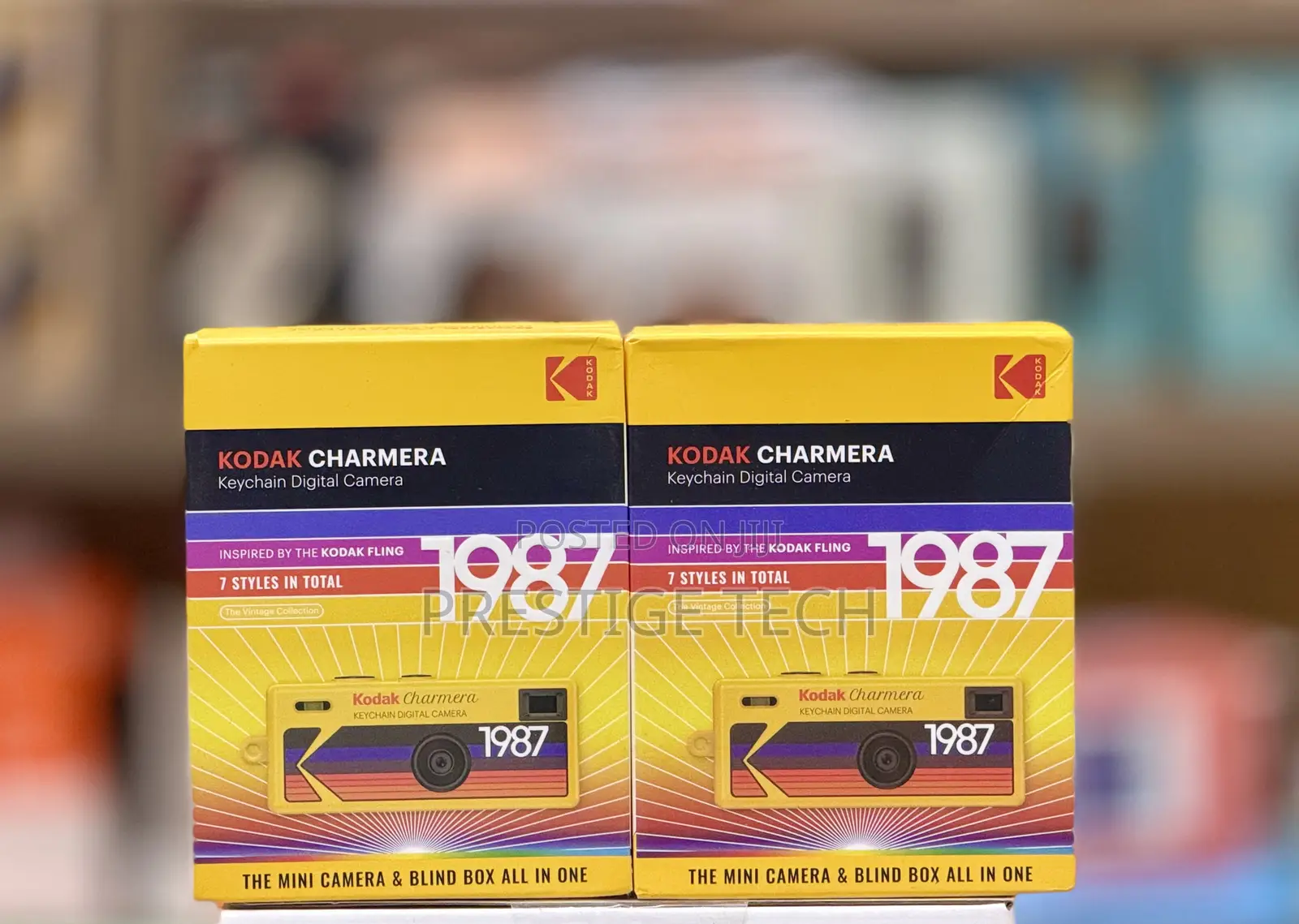 Kodak Charmera Keychain Digital Camera, Video Recording, SD Card Slot
