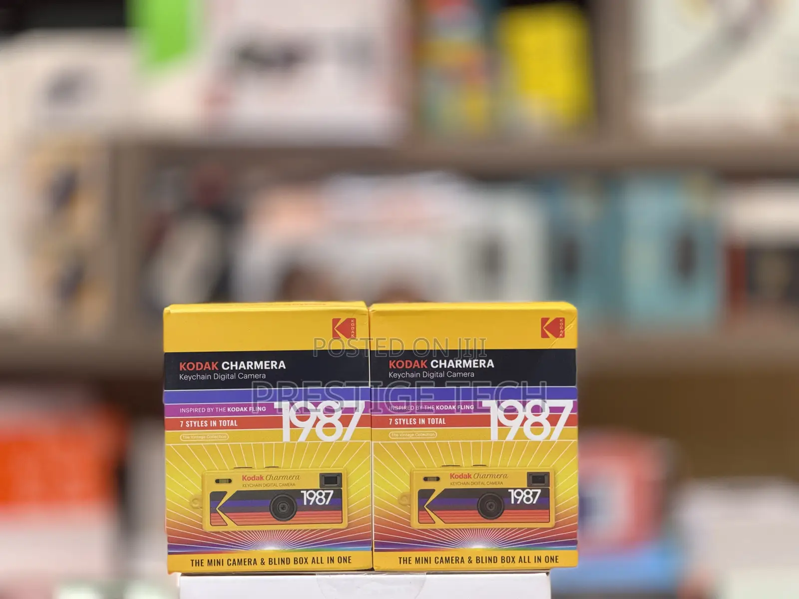 Kodak Charmera Keychain Digital Camera, Video Recording, SD Card Slot
