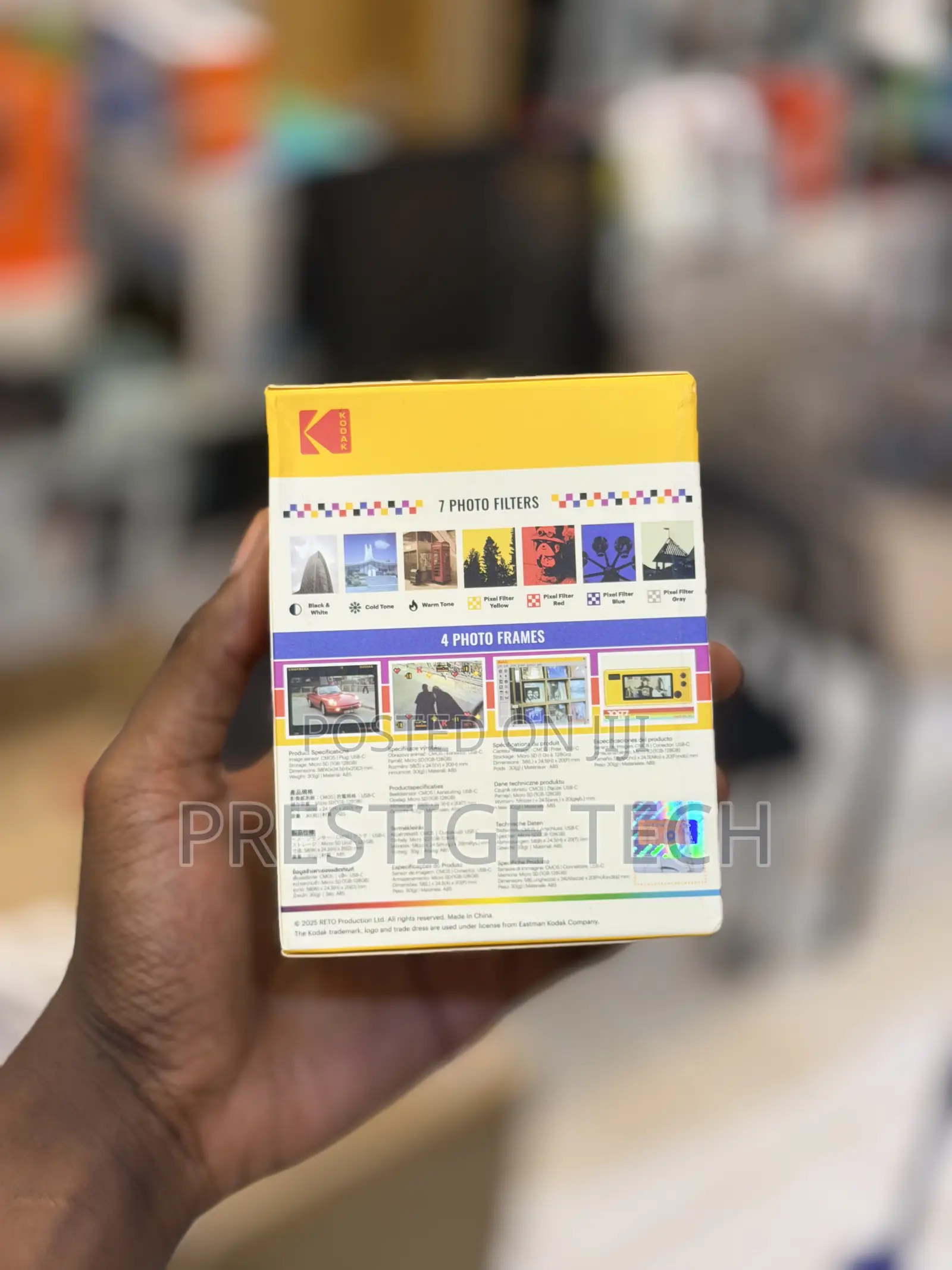 Kodak Charmera Keychain Digital Camera, Video Recording, SD Card Slot