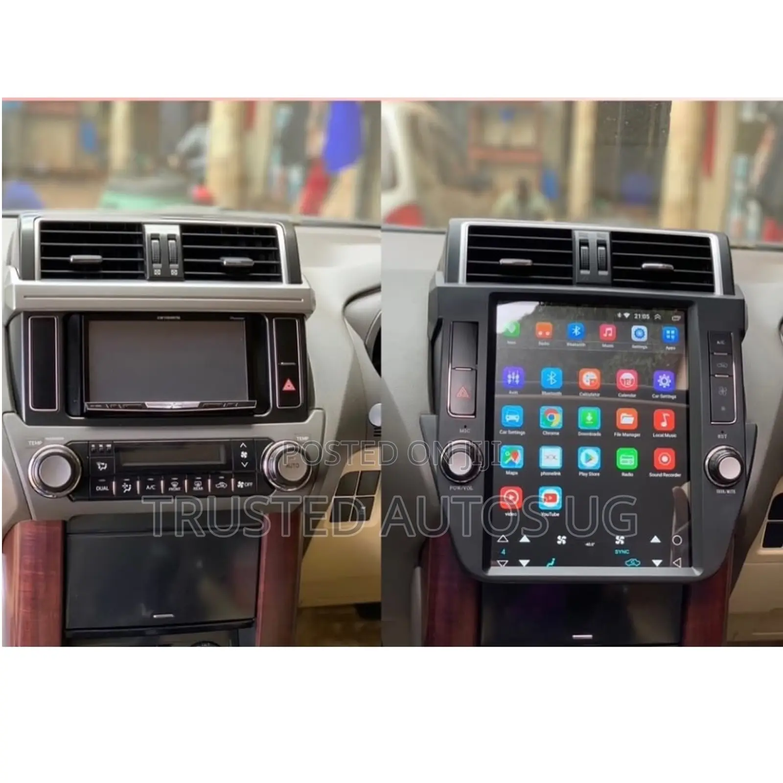 Land Cruiser TX , V8, Tesla Android Radio