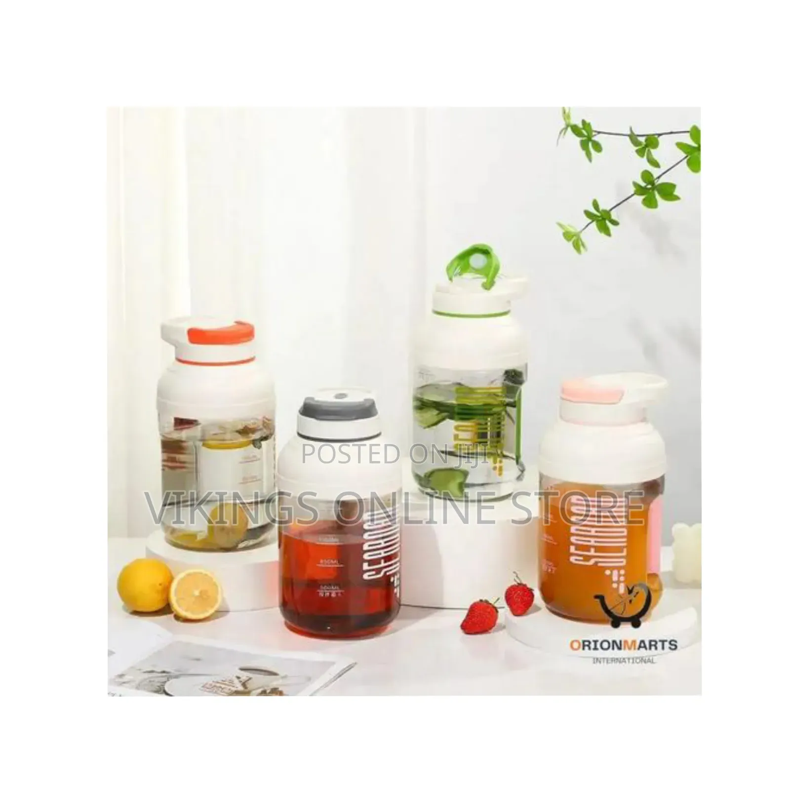 Seabroad 1.5L Portable Blender Juicing Bucket Rechargeable