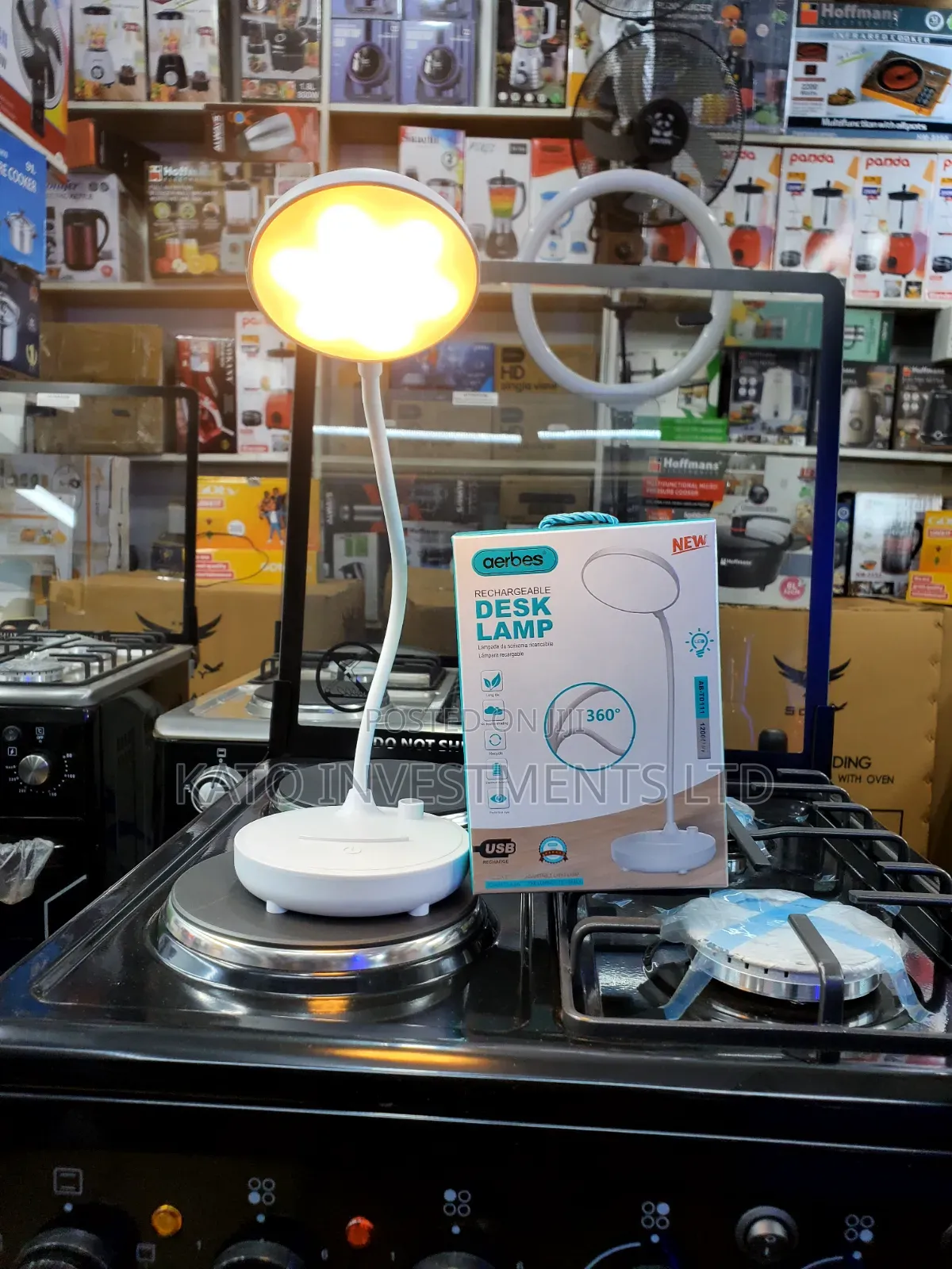 Aerbes Rechargeable Desk Lamp