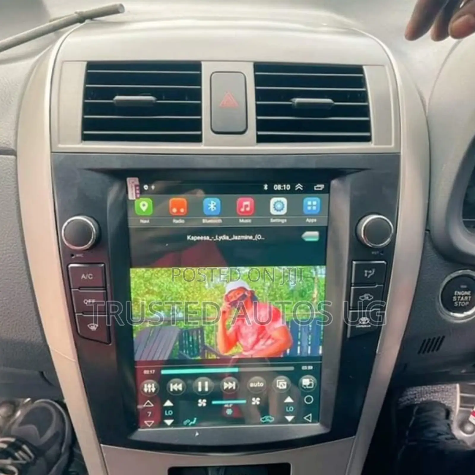 Toyota Fielder Tesla Big Screen Original Kev302