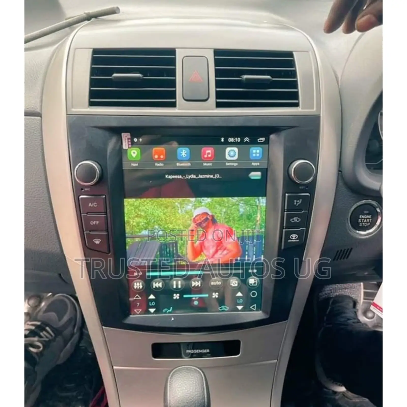 Toyota Fielder Tesla Big Screen Original Kev302