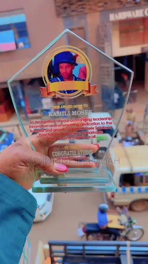 Front Star Shaped Award