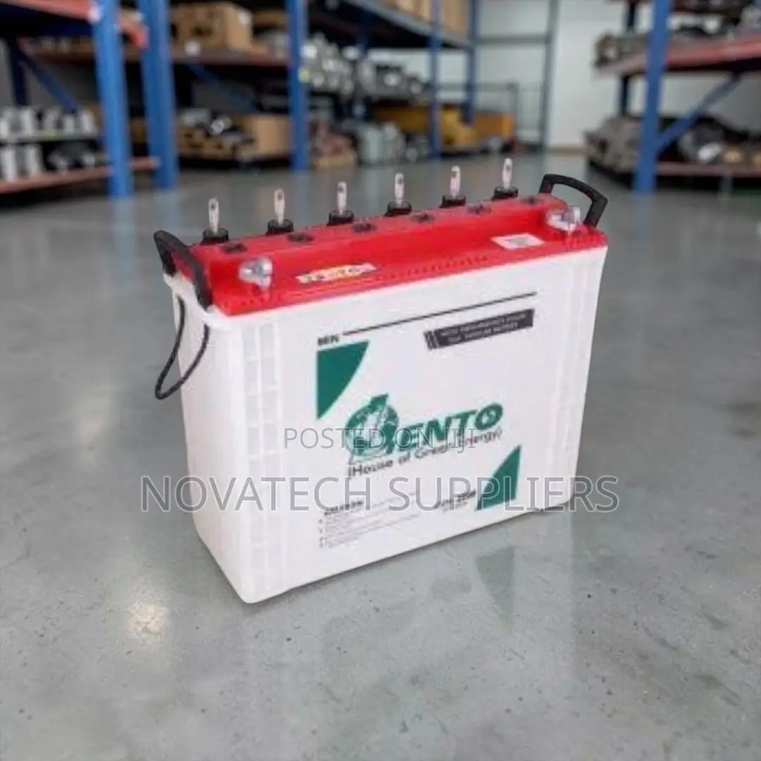 Reliable Lento 100Ah 12V Tubular Battery for Home and Office 1.2kWh