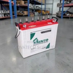 Reliable Lento 100Ah 12V Tubular Battery for Home and Office 1.2kWh