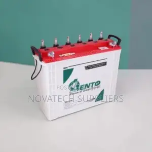 Lento 100Ah 12V Tubular Battery 4 Solar Power Systems UPS System