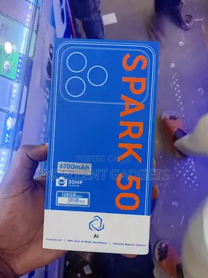New Tecno Spark 50 128 GB Black