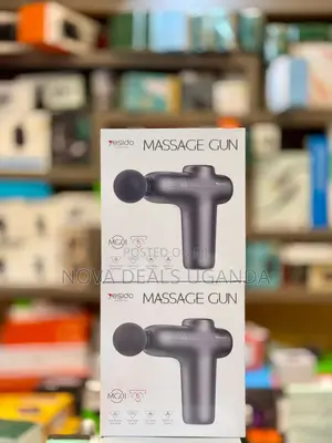Yesido Massage Gun, 5Speeds Muscle Relief Portable Deep Tissue 4 Heads