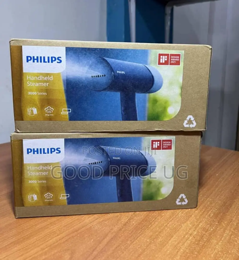 Philips 3000 Series Handheld Steamers (Model STH3000/20).