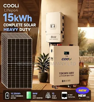 15kwh 8kva 48v Cool Hybrid Complete Solar System