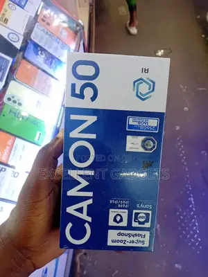 New Tecno Camon 50 256 GB Black